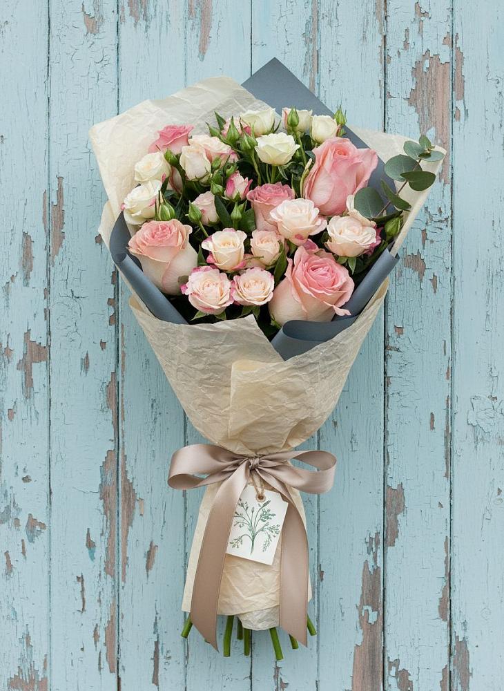 Букет цветов из: Розы в Киренске