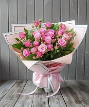 Букет Розовый кустик в Киренске