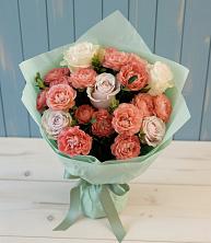 Букет влюбленный романтик в Киренске Букет цветов из:  Розы в Киренске