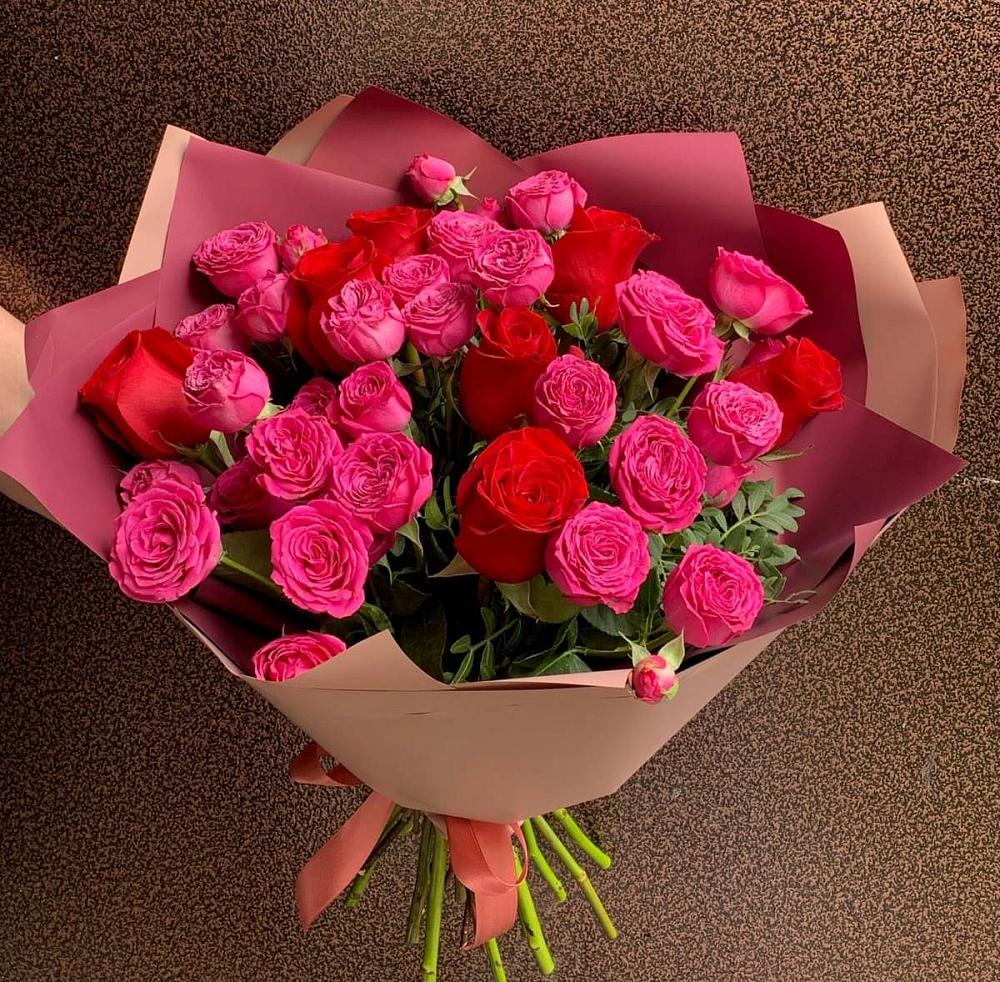 Букет В объятьях нежности в Киренске