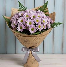 Букет соблазн в Киренске Букет цветов из:  Хризантемы в Киренске