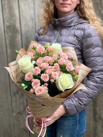 Букет цветов из: Розы в Киренске