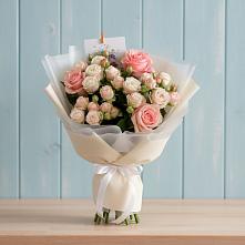 Букет цветов из:  Розы в Киренске