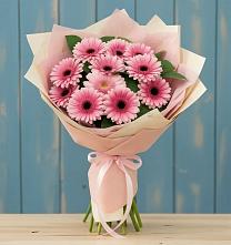 Букет цветов из:  Герберы в Киренске